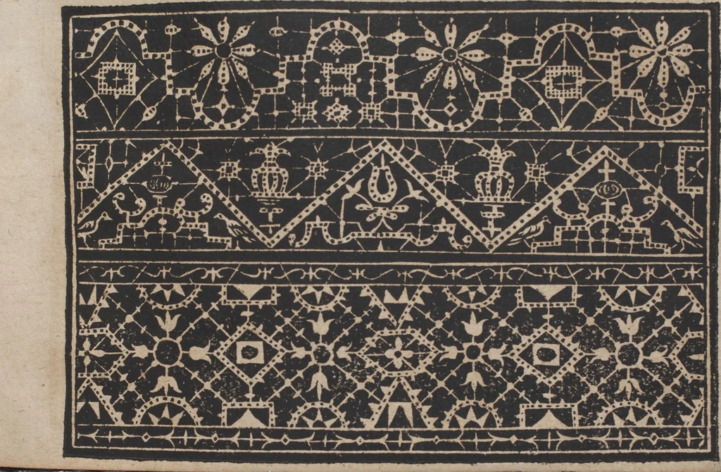 An illustration from Schön neues Modelbuch, 1601, leaf 190