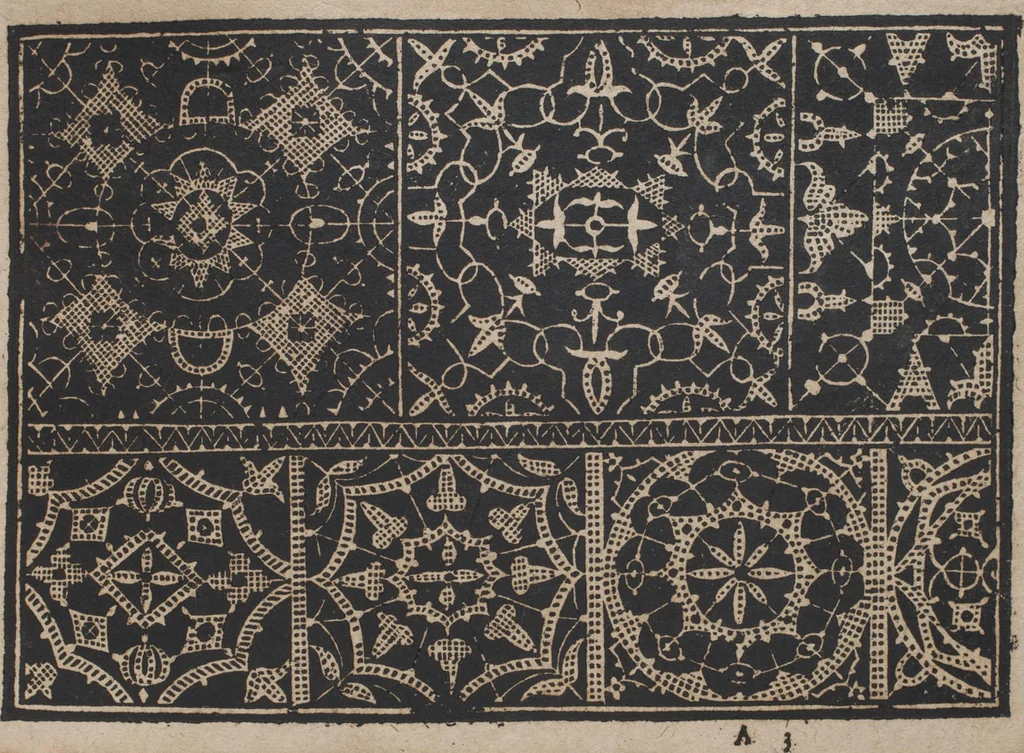 An illustration from Schön neues Modelbuch, 1601, leaf 20