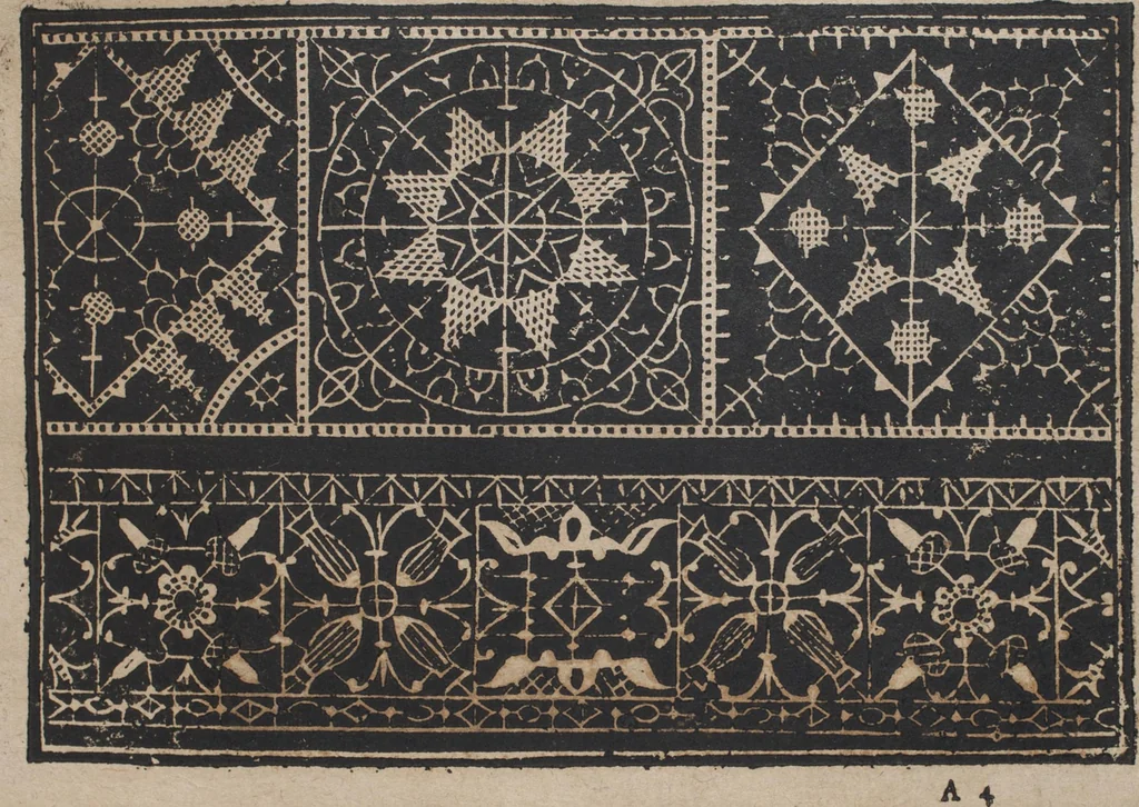 An illustration from Schön neues Modelbuch, 1601, leaf 22