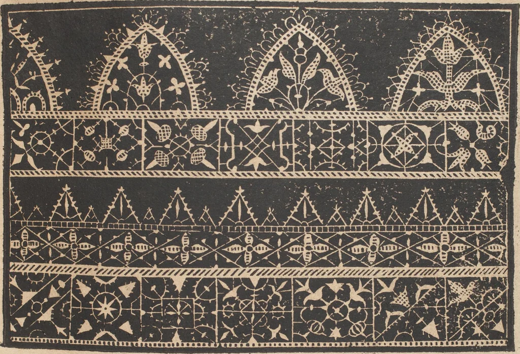 An illustration from Schön neues Modelbuch, 1601, leaf 26
