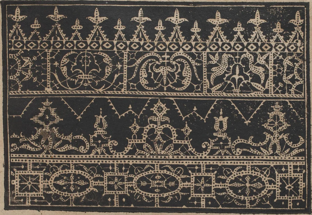 An illustration from Schön neues Modelbuch, 1601, leaf 28