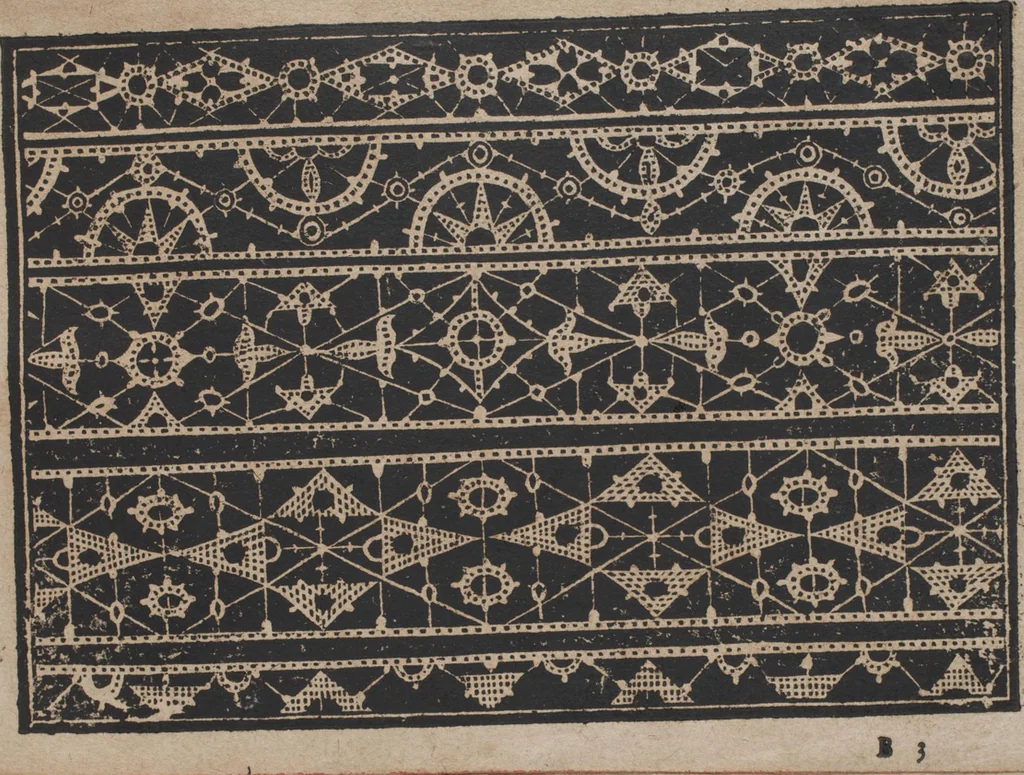 An illustration from Schön neues Modelbuch, 1601, leaf 30