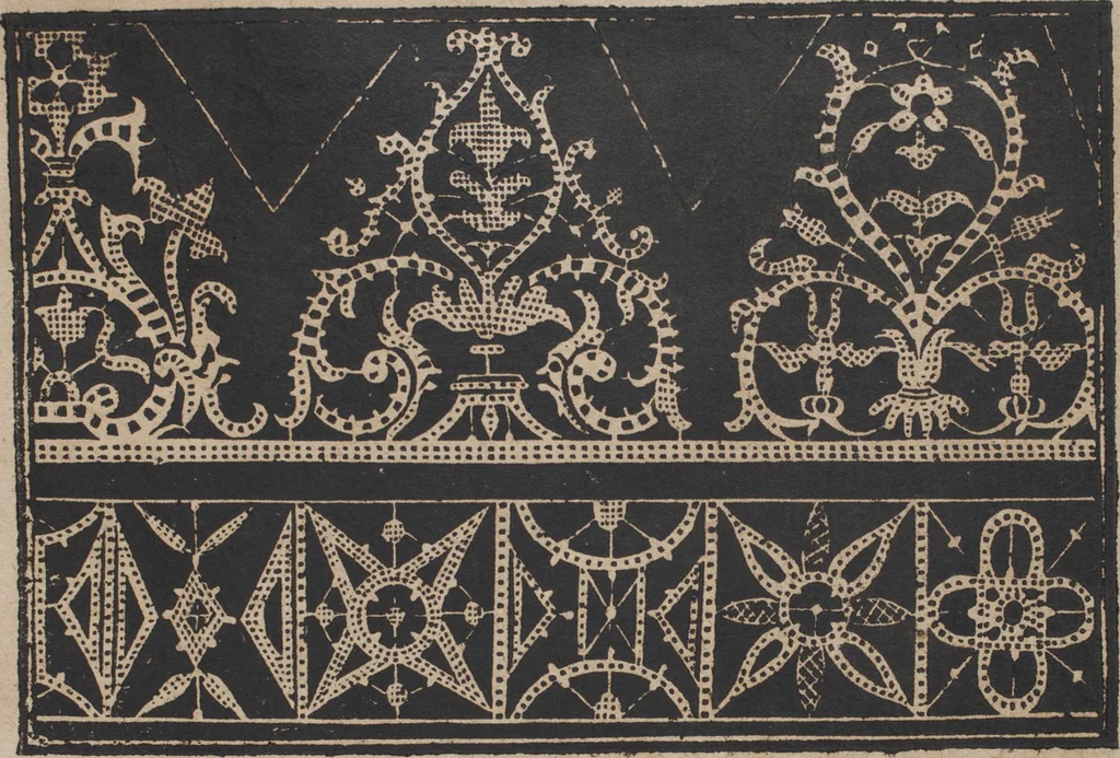 An illustration from Schön neues Modelbuch, 1601, leaf 36