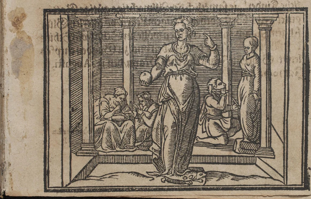 An illustration from Schön neues Modelbuch, 1601, leaf 4