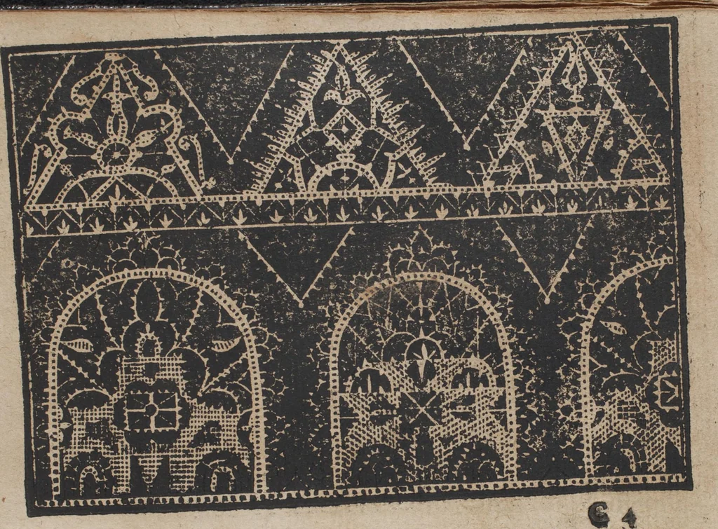 An illustration from Schön neues Modelbuch, 1601, leaf 40