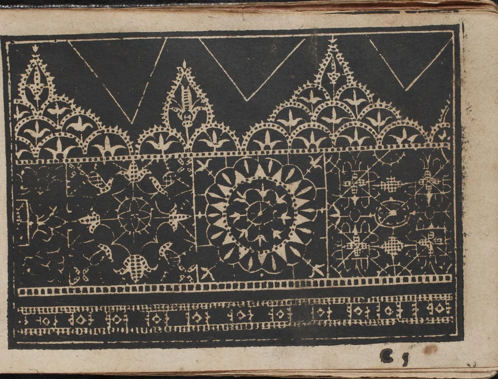 An illustration from Schön neues Modelbuch, 1601, leaf 42