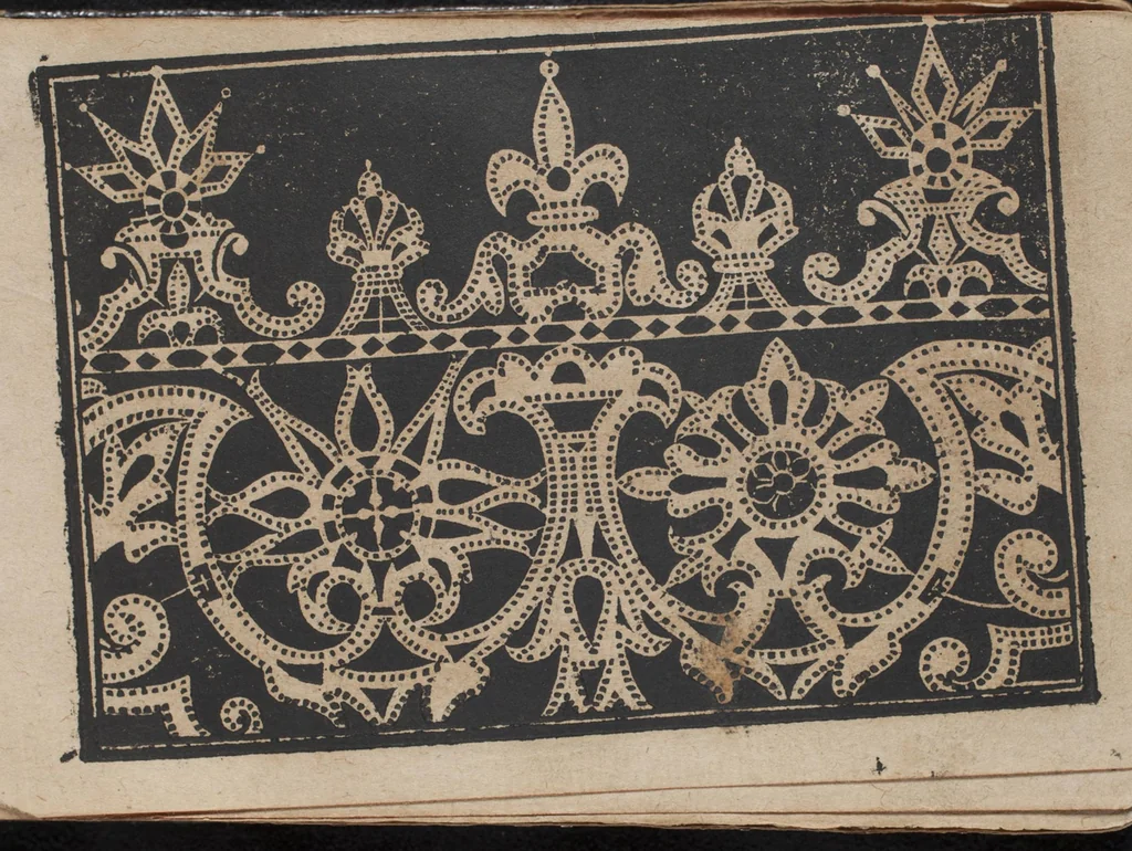 An illustration from Schön neues Modelbuch, 1601, leaf 44