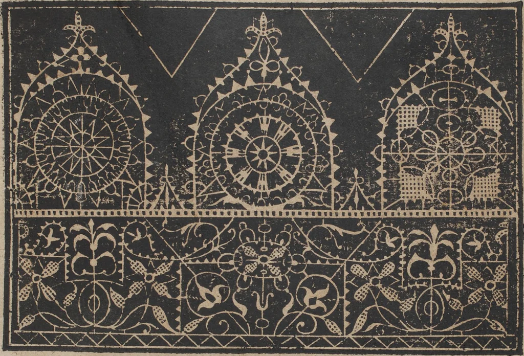 An illustration from Schön neues Modelbuch, 1601, leaf 48
