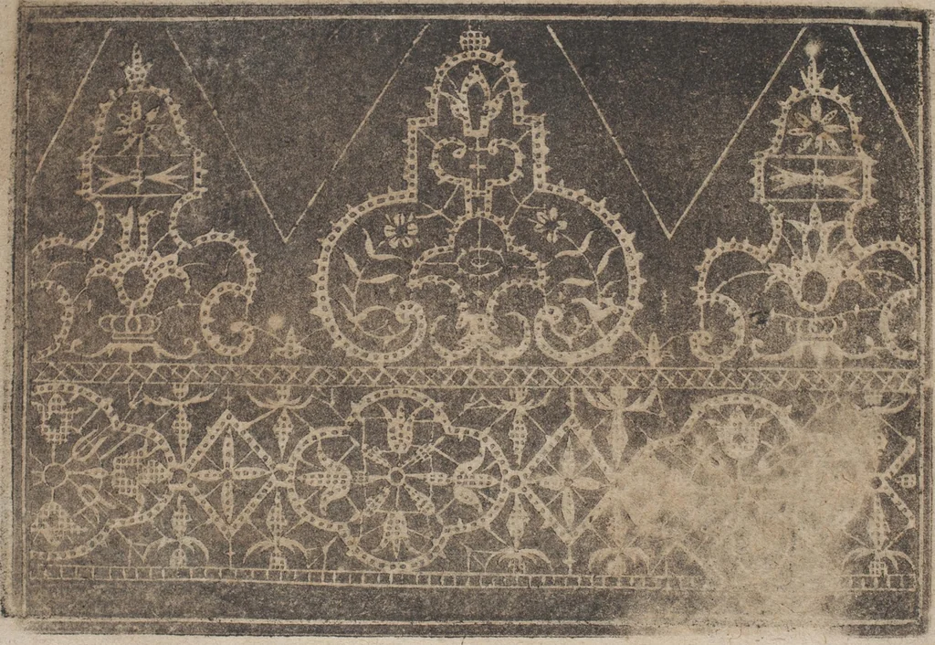 An illustration from Schön neues Modelbuch, 1601, leaf 49