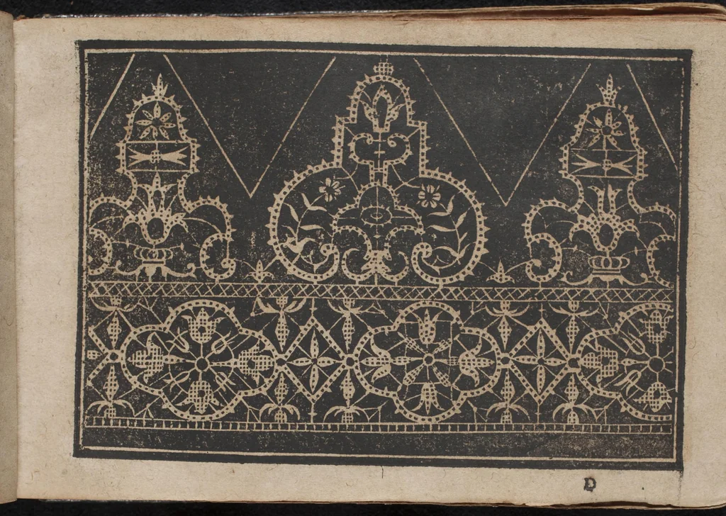 An illustration from Schön neues Modelbuch, 1601, leaf 50