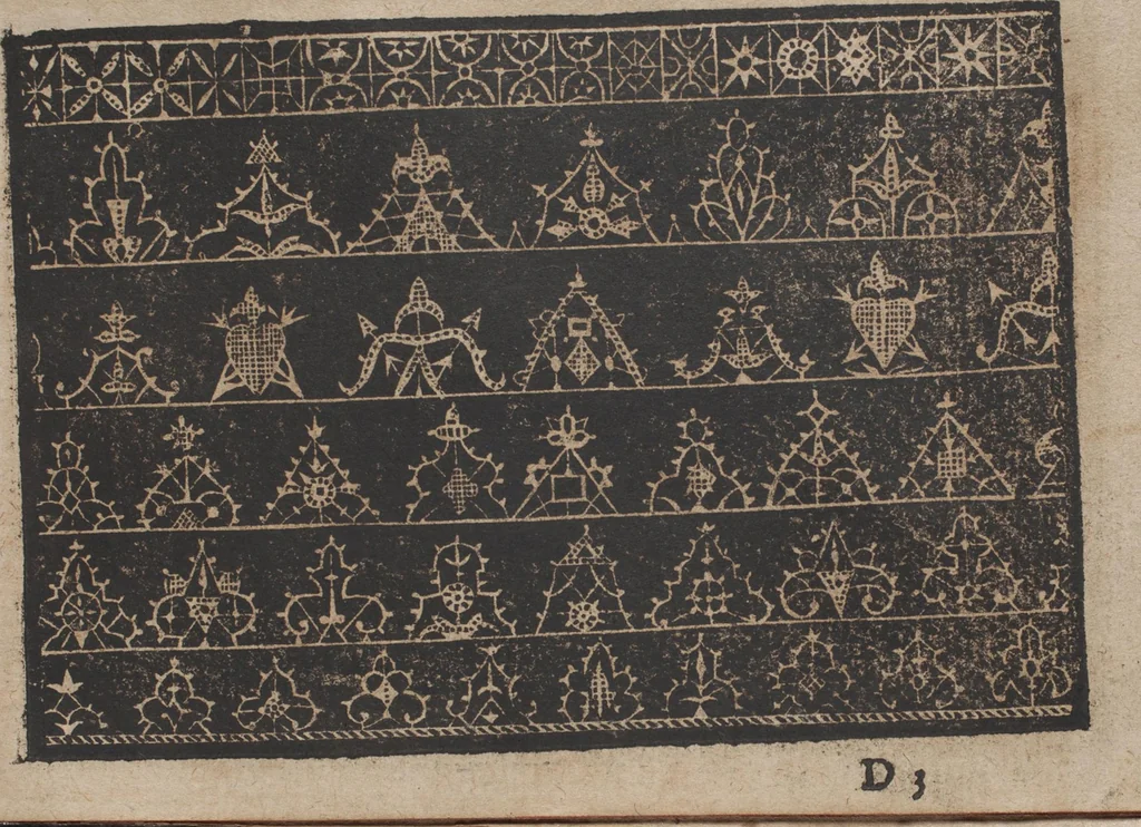 An illustration from Schön neues Modelbuch, 1601, leaf 54