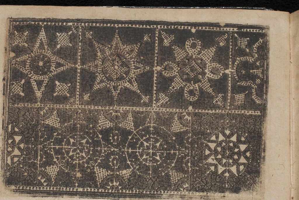 An illustration from Schön neues Modelbuch, 1601, leaf 55