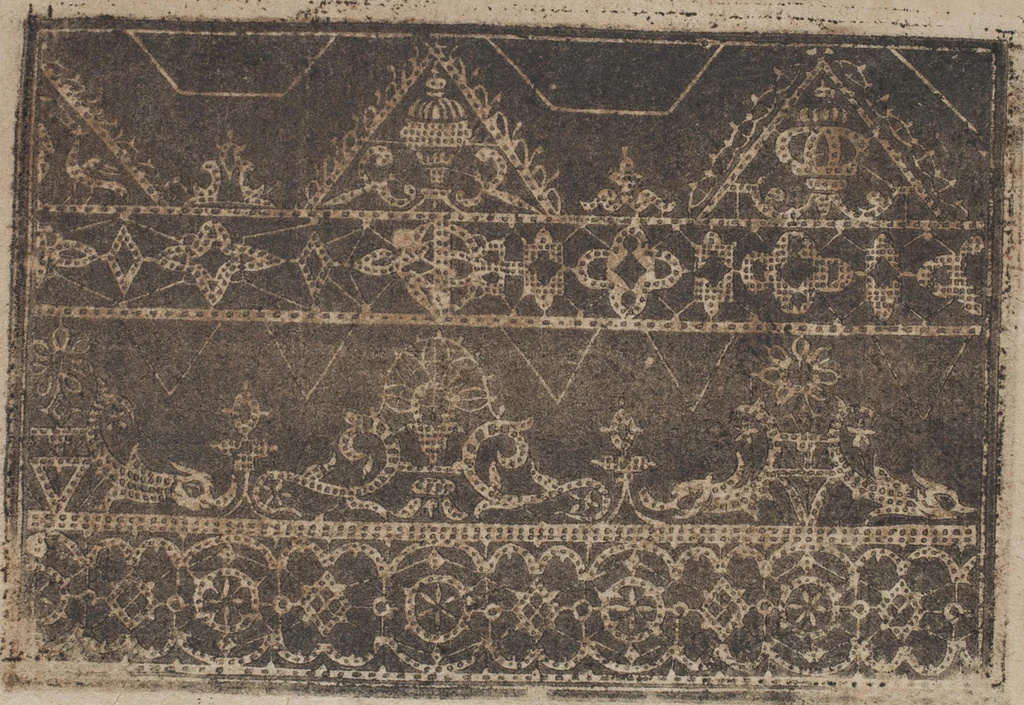 An illustration from Schön neues Modelbuch, 1601, leaf 57