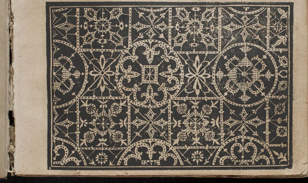 An illustration from Schön neues Modelbuch, 1601, leaf 6