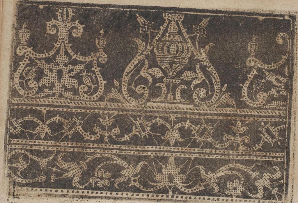 An illustration from Schön neues Modelbuch, 1601, leaf 61