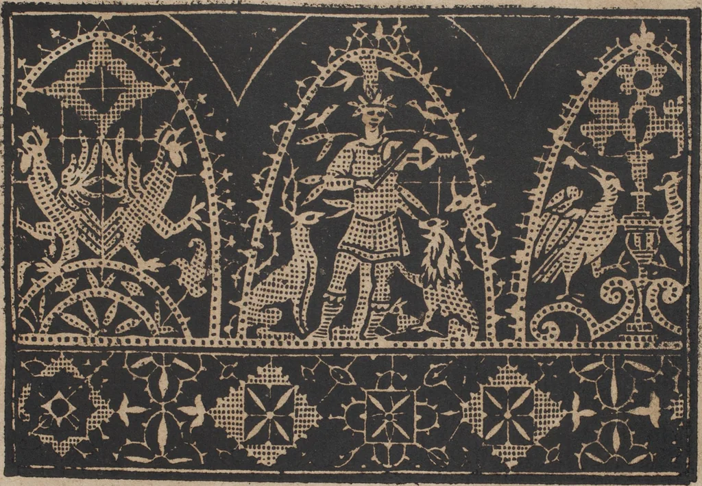 An illustration from Schön neues Modelbuch, 1601, leaf 64