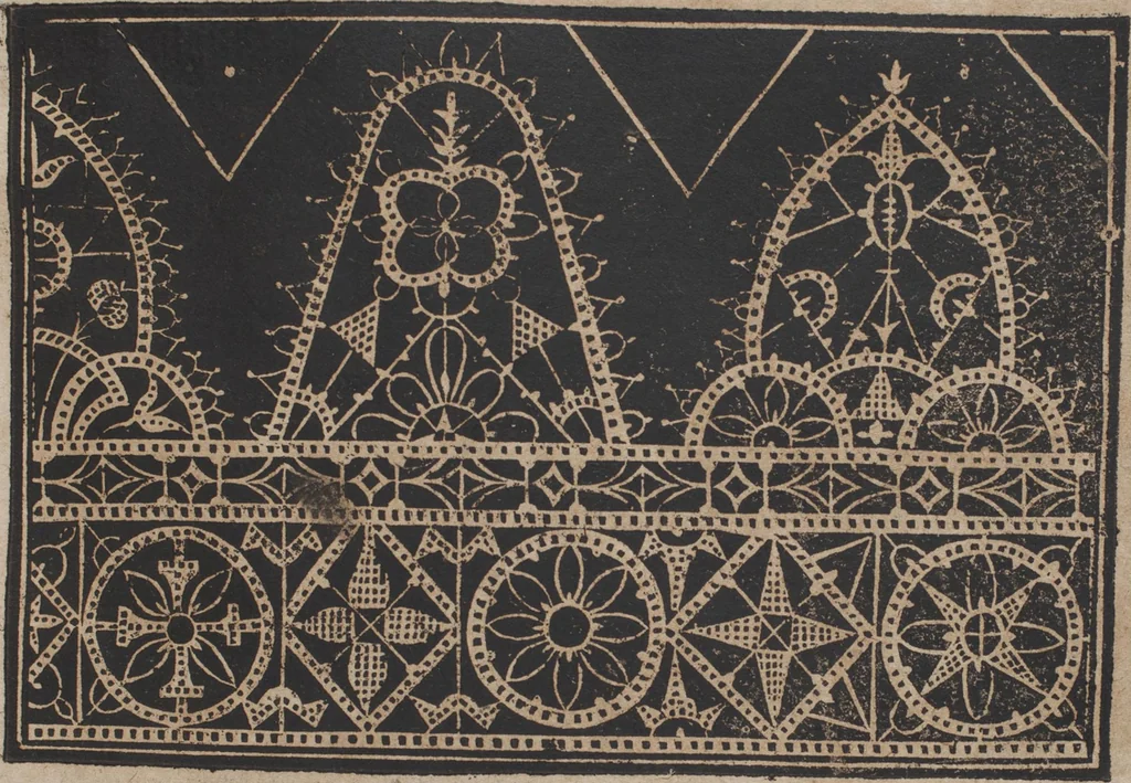 An illustration from Schön neues Modelbuch, 1601, leaf 66