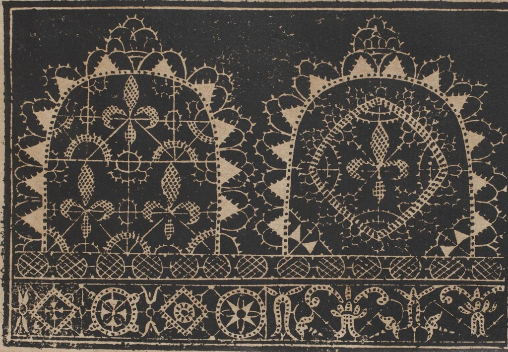 An illustration from Schön neues Modelbuch, 1601, leaf 68