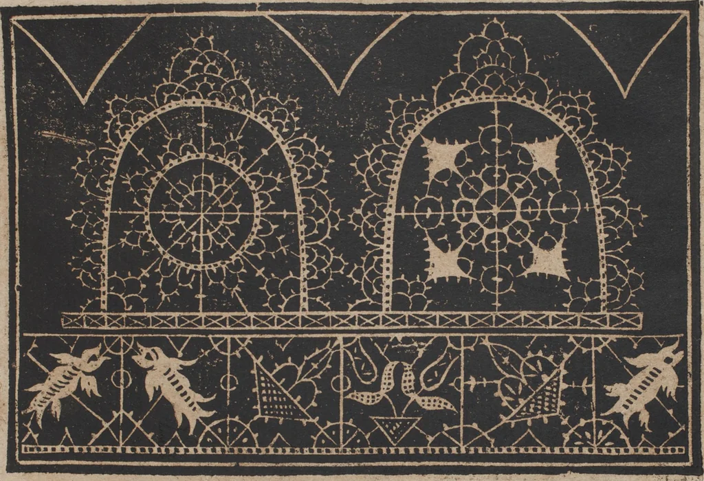 An illustration from Schön neues Modelbuch, 1601, leaf 74