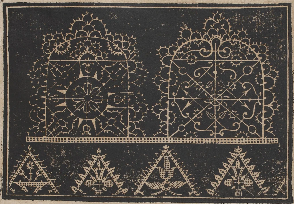 An illustration from Schön neues Modelbuch, 1601, leaf 76