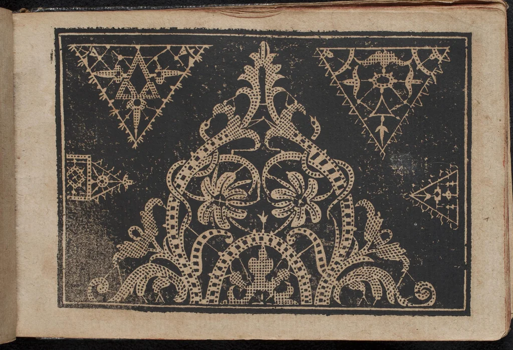 An illustration from Schön neues Modelbuch, 1601, leaf 80