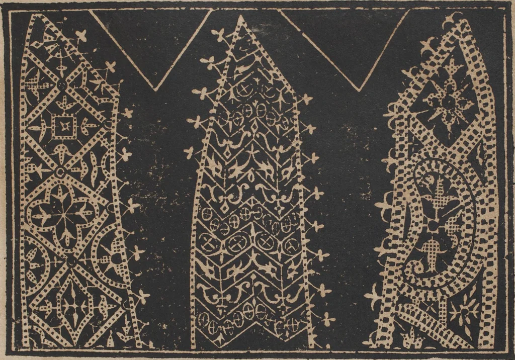 An illustration from Schön neues Modelbuch, 1601, leaf 84