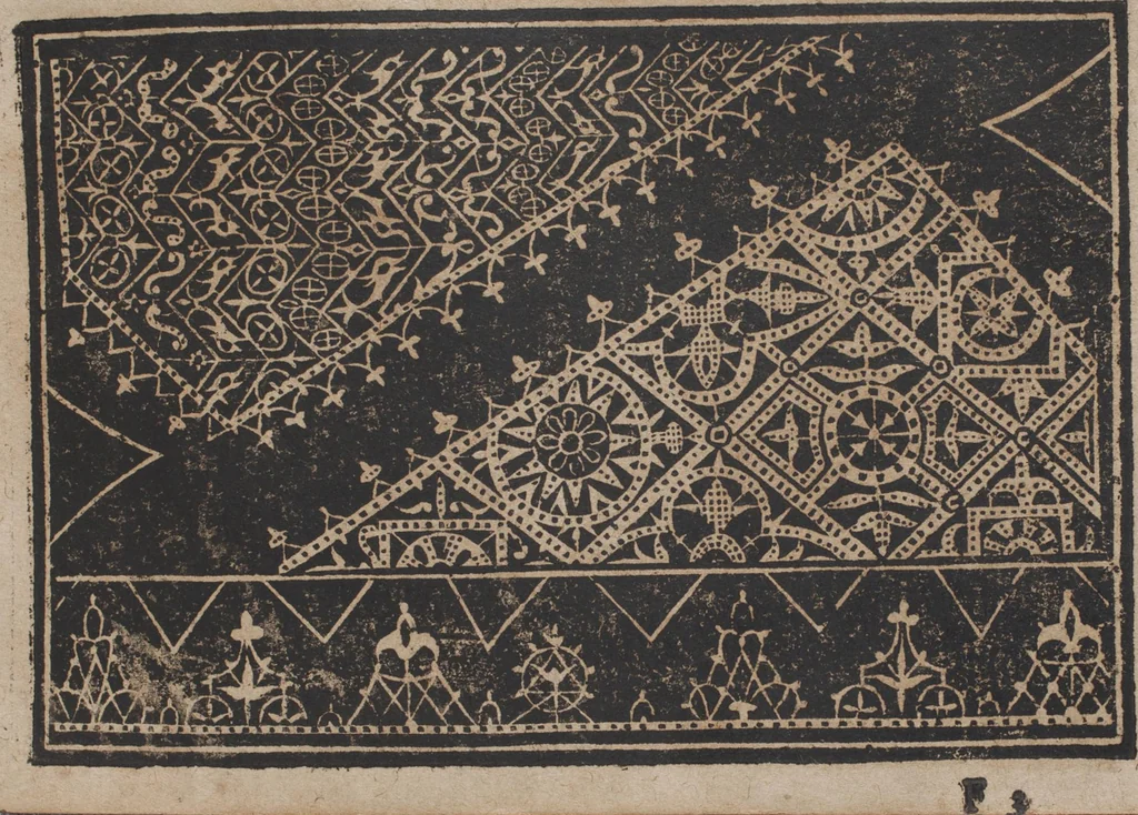 An illustration from Schön neues Modelbuch, 1601, leaf 86