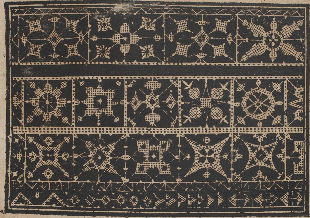 An illustration from Schön neues Modelbuch, 1601, leaf 92