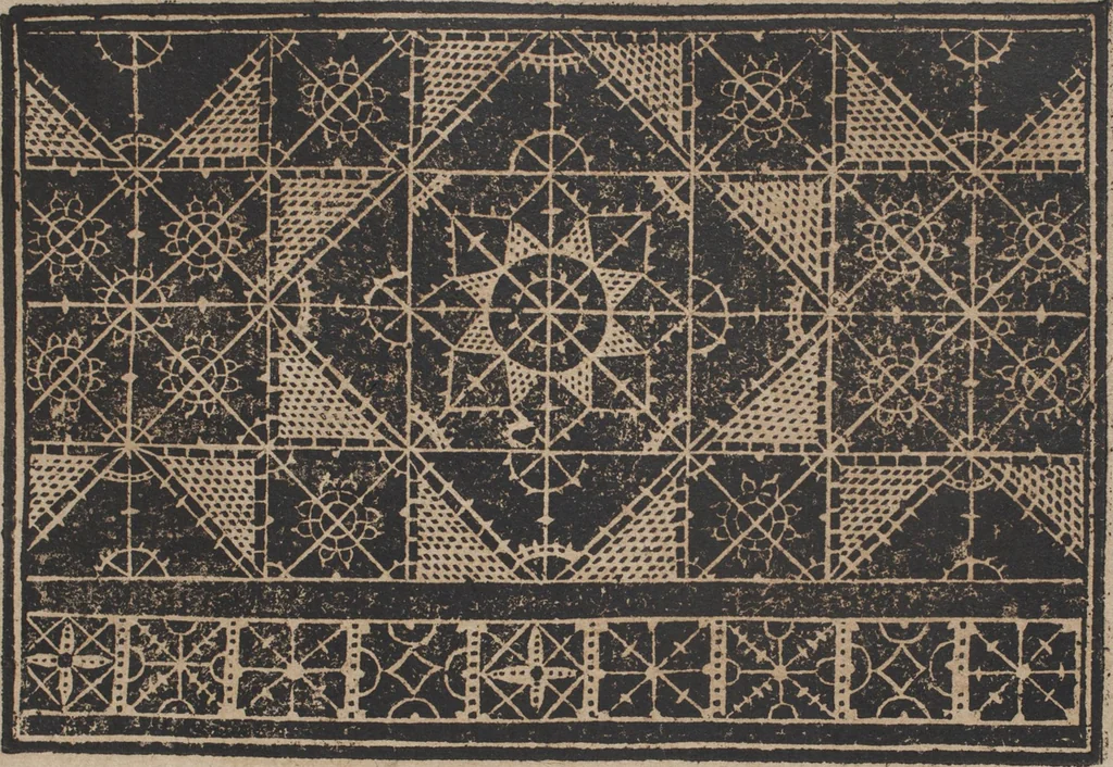 An illustration from Schön neues Modelbuch, 1601, leaf 94