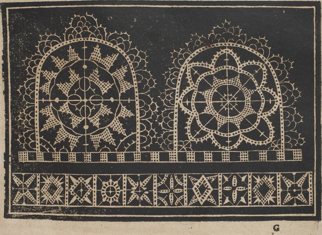 An illustration from Schön neues Modelbuch, 1601, leaf 98