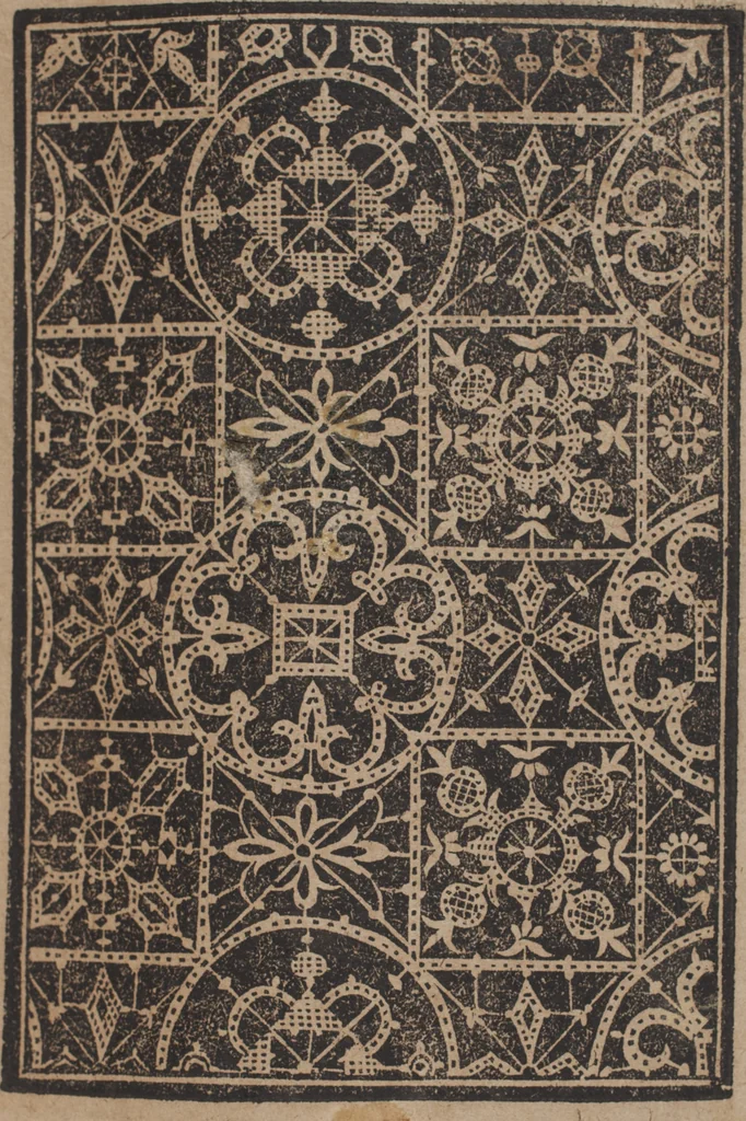An illustration from Schön newes Modelbuch, von 540. schönen auszerwehlten Künstlichen, so wol Italiänischen, Französischen, Ni-derländischen, Engelländischen, als Teutschen Mödeln, 1622, leaf 170