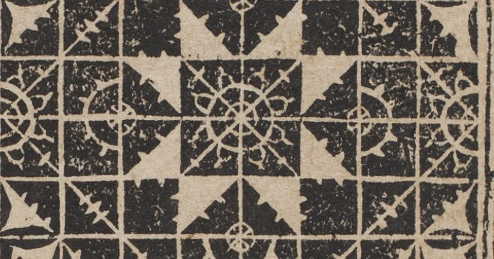 An illustration from Schön newes Modelbuch, von 540. schönen auszerwehlten Künstlichen, so wol Italiänischen, Französischen, Ni-derländischen, Engelländischen, als Teutschen Mödeln, 1622, leaf 26