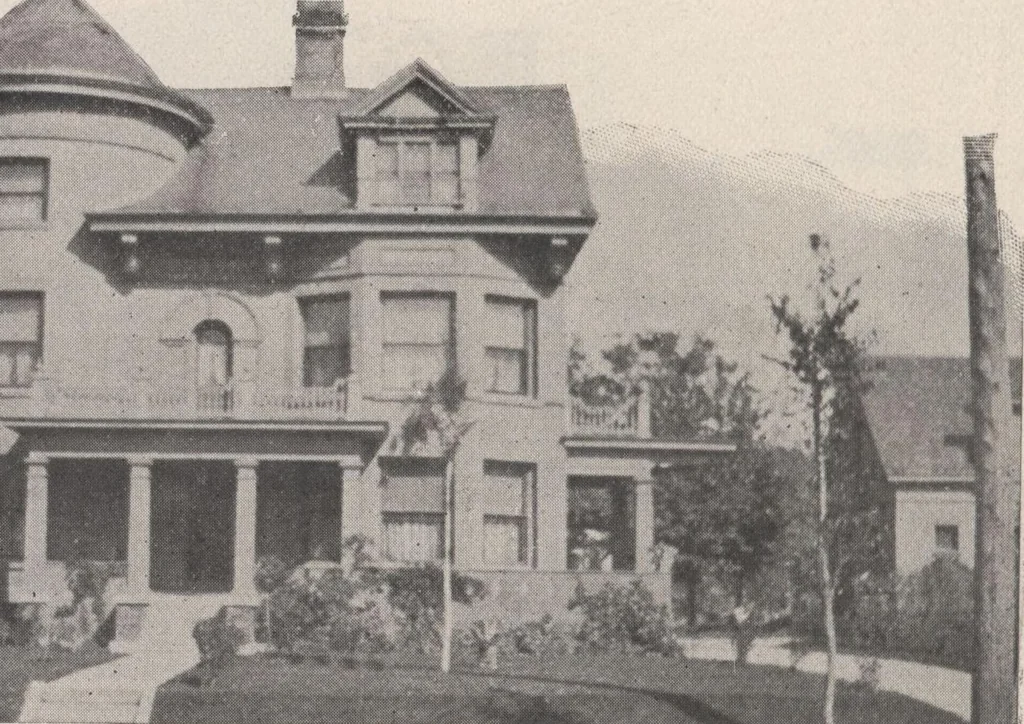 An illustration from Keith's architectural studies, no.8, 1905, leaf 119