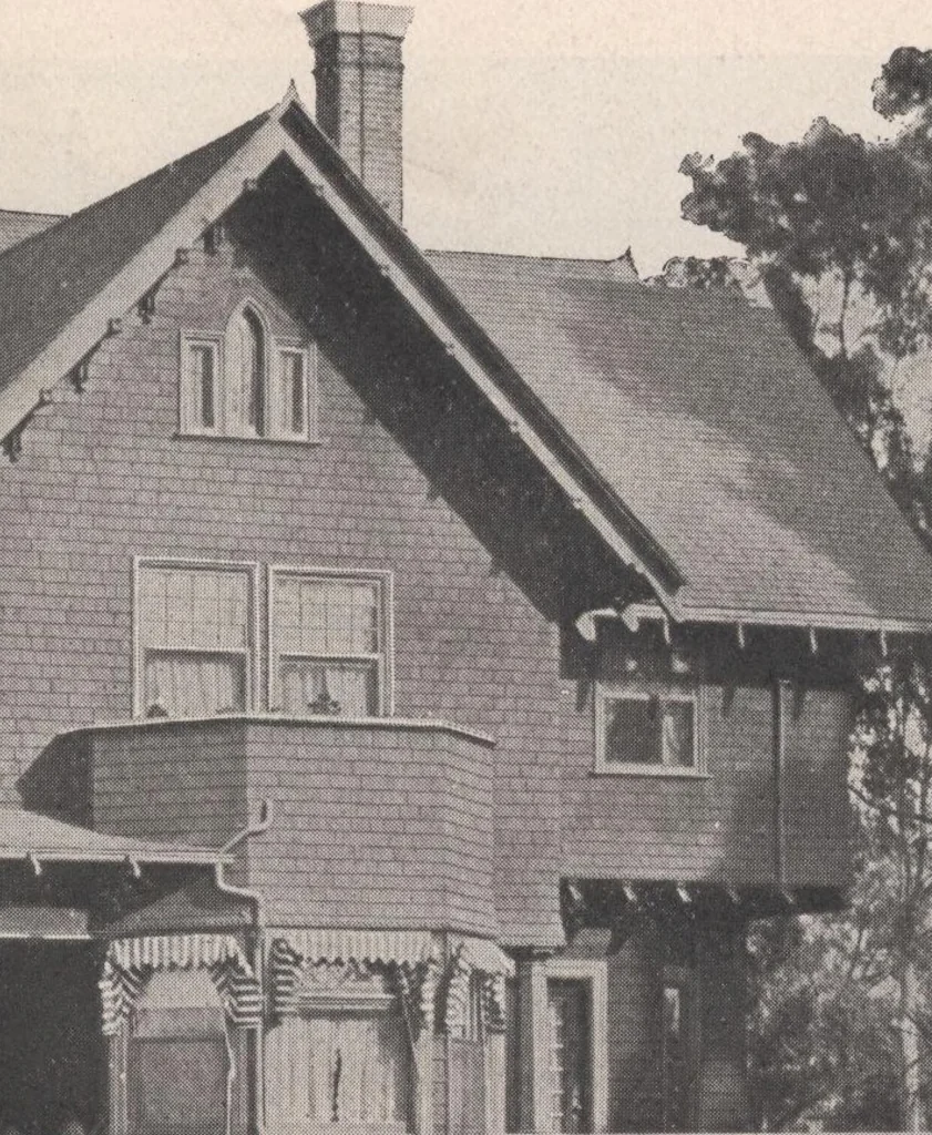 An illustration from Keith's architectural studies, no.8, 1905, leaf 128