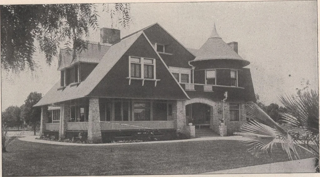 An illustration from Keith's architectural studies, no.8, 1905, leaf 132