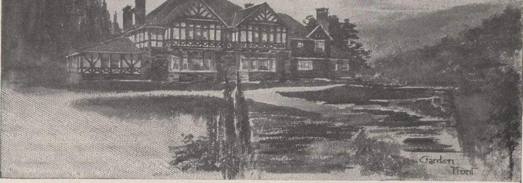 An illustration from Keith's architectural studies, no.8, 1905, leaf 133