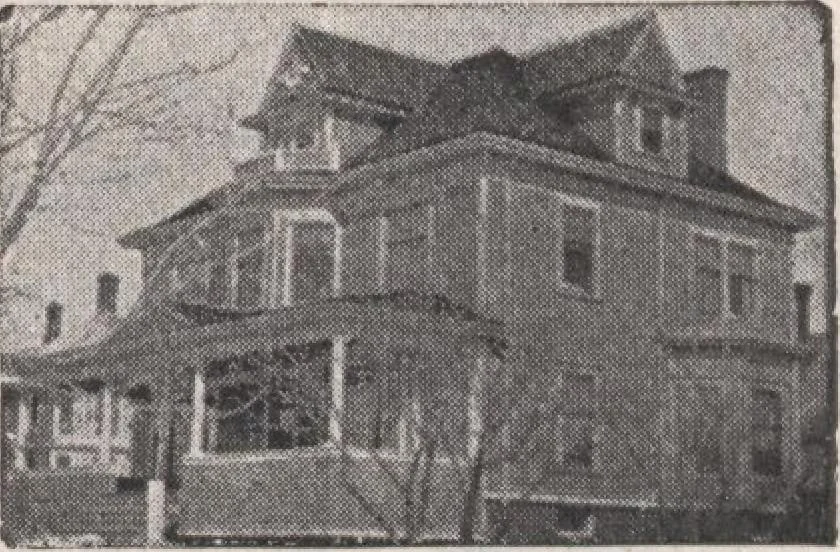 An illustration from Keith's architectural studies, no.8, 1905, leaf 156