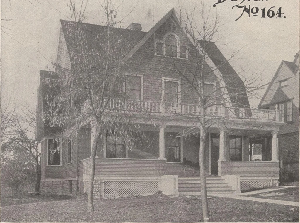 An illustration from Keith's architectural studies, no.8, 1905, leaf 23