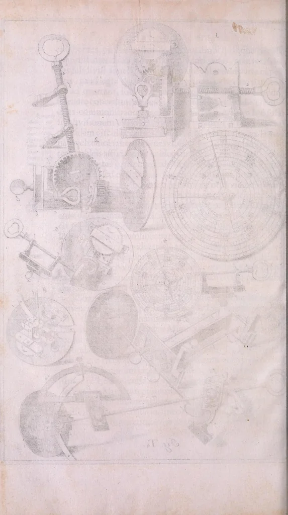 An illustration from Machinæ coelestis pars prior[-posterior], 1673, leaf 366