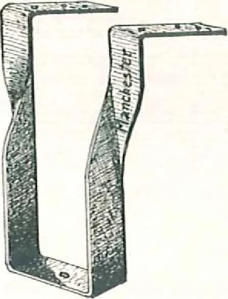 An illustration from Manchester Iron Works, architectural, structural, ornamental iron and steel., 1916, leaf 11