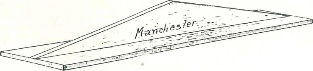 An illustration from Manchester Iron Works, architectural, structural, ornamental iron and steel., 1916, leaf 17
