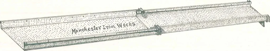 An illustration from Manchester Iron Works, architectural, structural, ornamental iron and steel., 1916, leaf 20