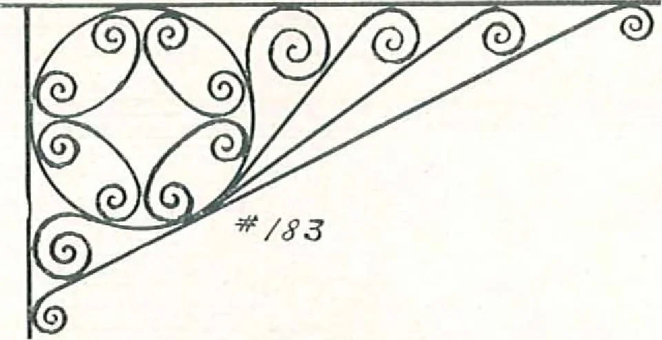 An illustration from Manchester Iron Works, architectural, structural, ornamental iron and steel., 1916, leaf 22