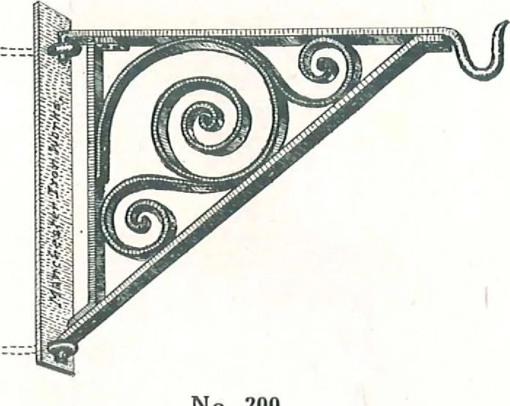 An illustration from Manchester Iron Works, architectural, structural, ornamental iron and steel., 1916, leaf 24