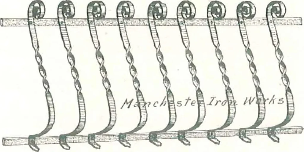 An illustration from Manchester Iron Works, architectural, structural, ornamental iron and steel., 1916, leaf 27