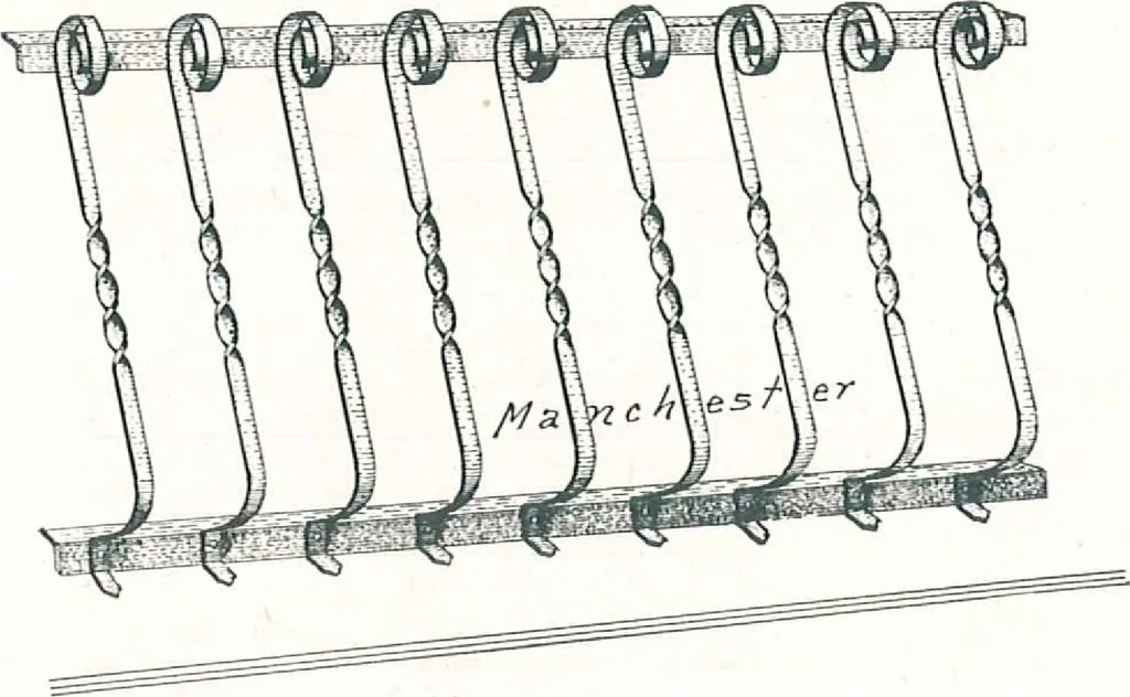 An illustration from Manchester Iron Works, architectural, structural, ornamental iron and steel., 1916, leaf 40