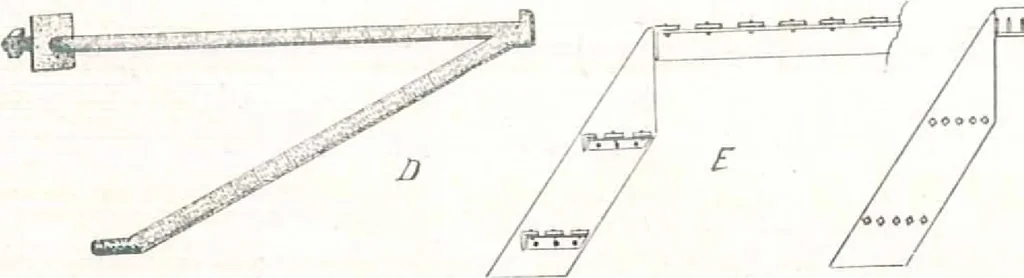 An illustration from Manchester Iron Works, architectural, structural, ornamental iron and steel., 1916, leaf 46