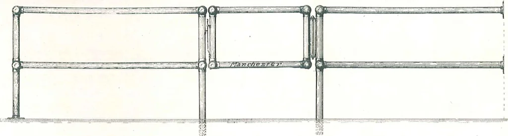 An illustration from Manchester Iron Works, architectural, structural, ornamental iron and steel., 1916, leaf 49
