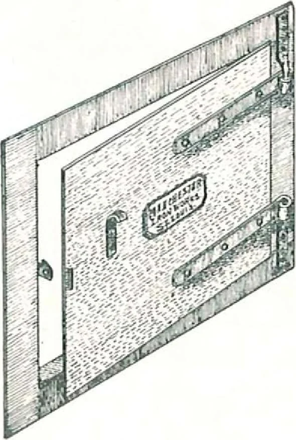 An illustration from Manchester Iron Works, architectural, structural, ornamental iron and steel., 1916, leaf 5