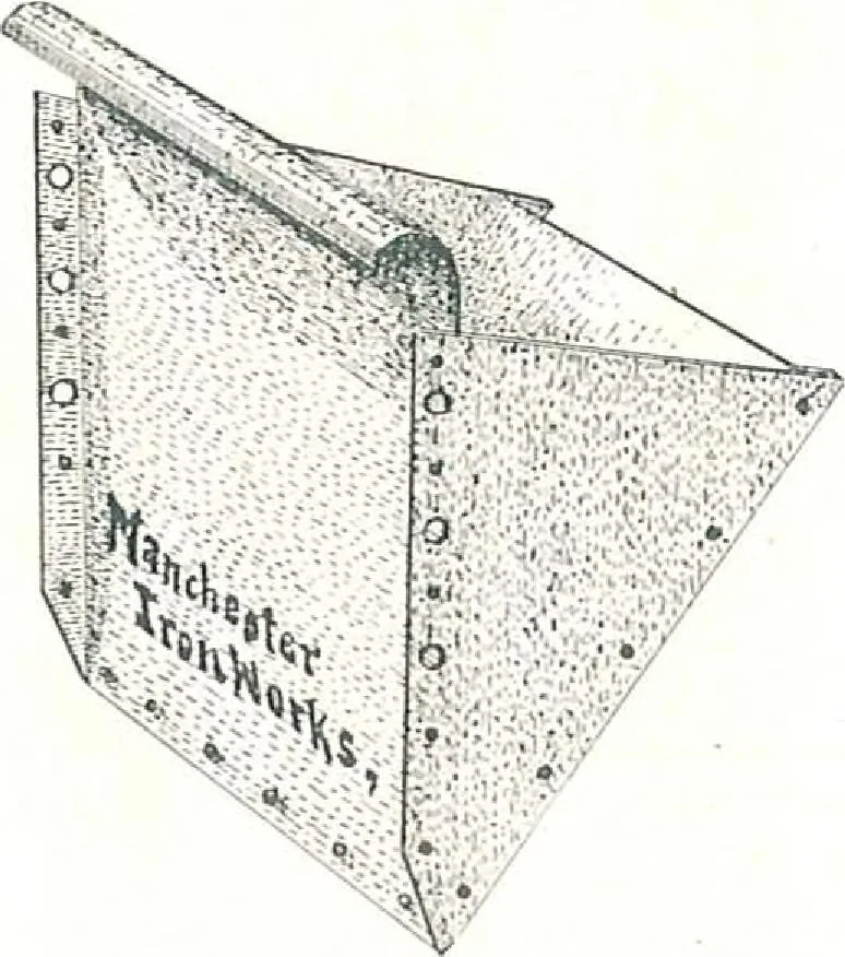 An illustration from Manchester Iron Works, architectural, structural, ornamental iron and steel., 1916, leaf 53